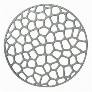 Решетка в раковину круглая (4х300х300мм)