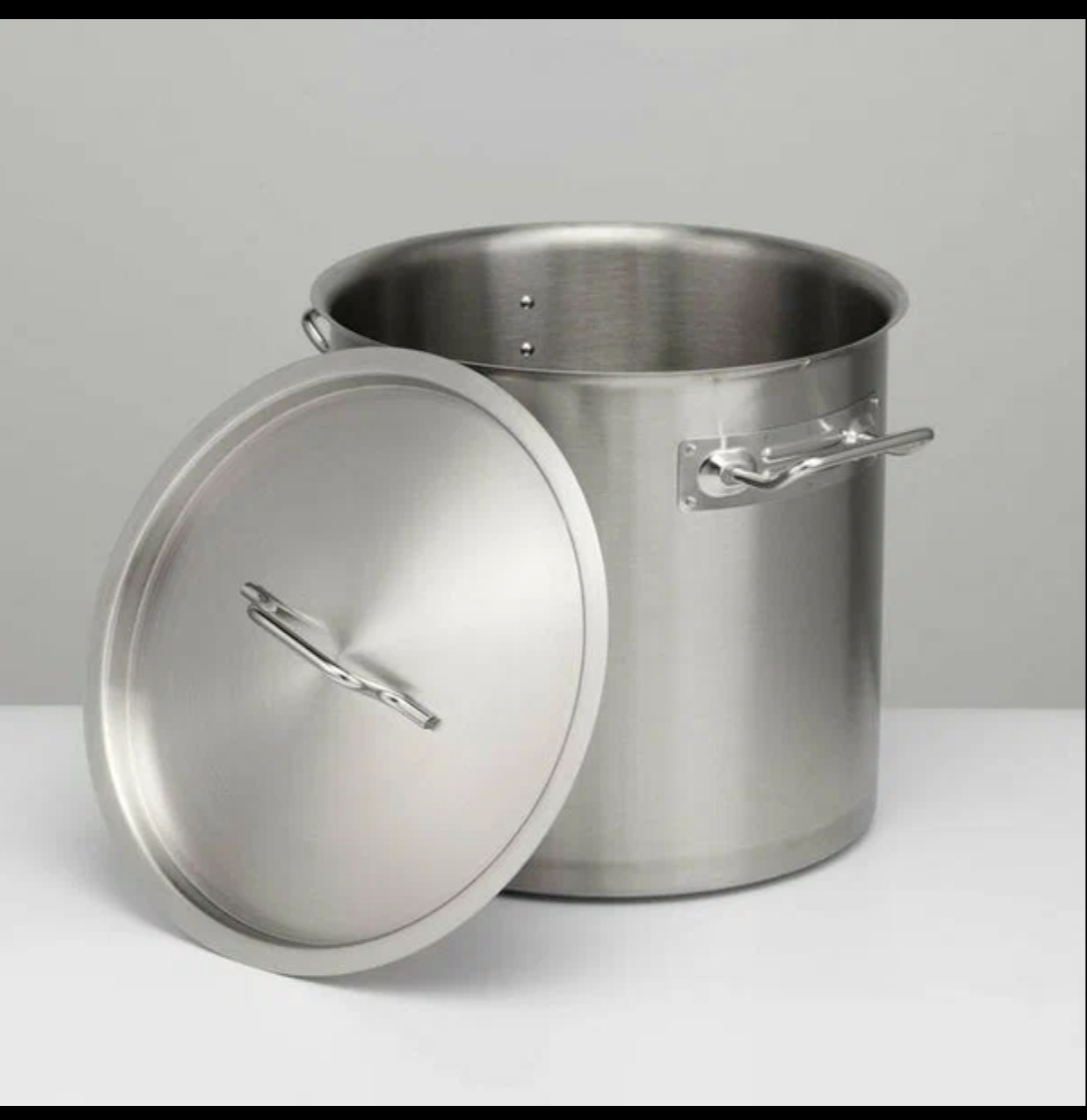 Кастрюля из нержавеющей стали 21 литр,   LD-100-21