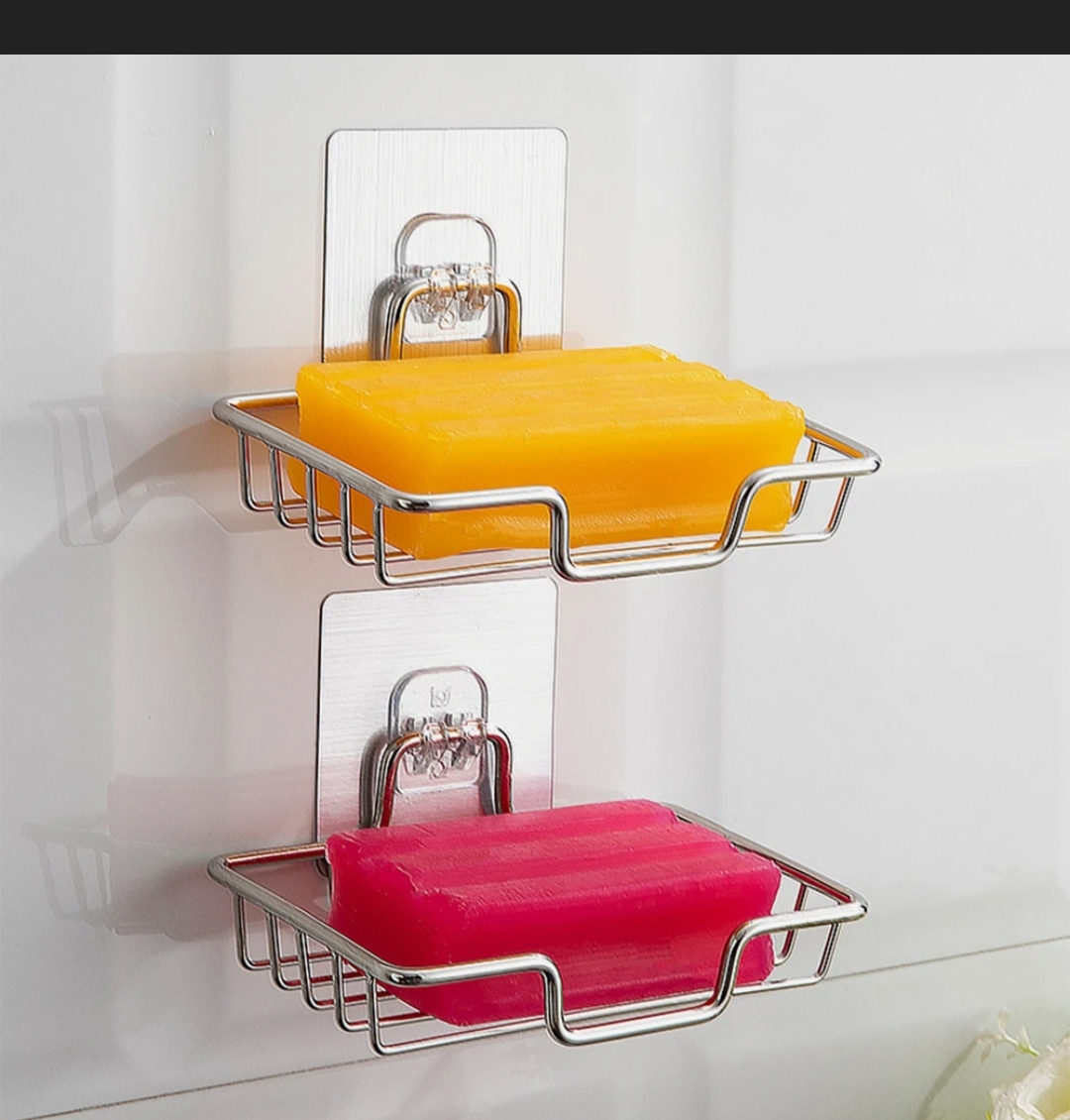 Мыльница настенная из нержавеющей стали