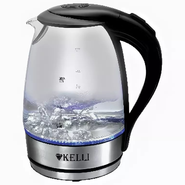 Стеклянный  электрический чайник KELLI 1.7л. - KL-1462