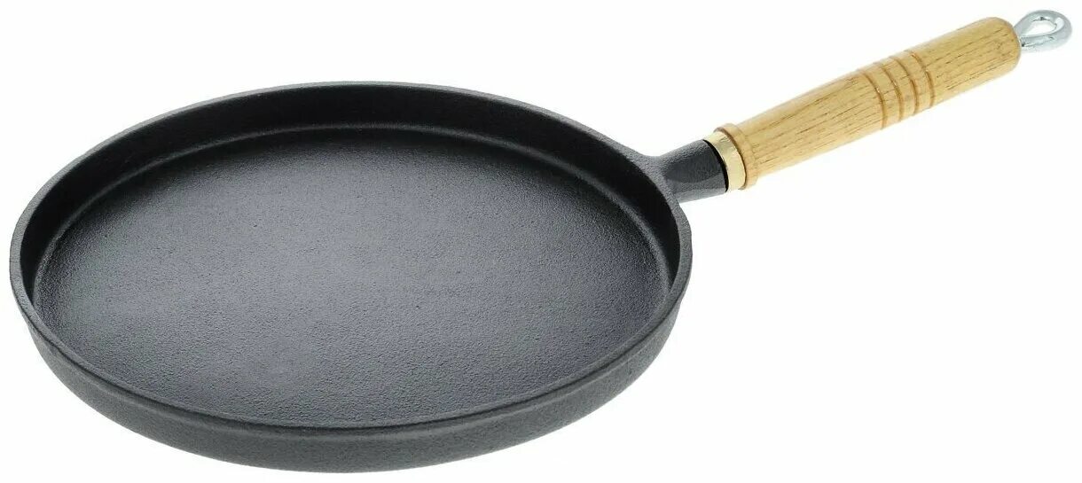 Сковорода блинная чугун 25см TM MY REAL IRON COOK