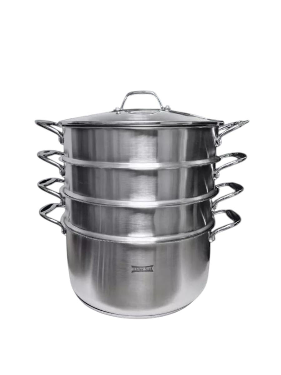 Мантоварка из нержавеющей стали Lider Stal, 8л