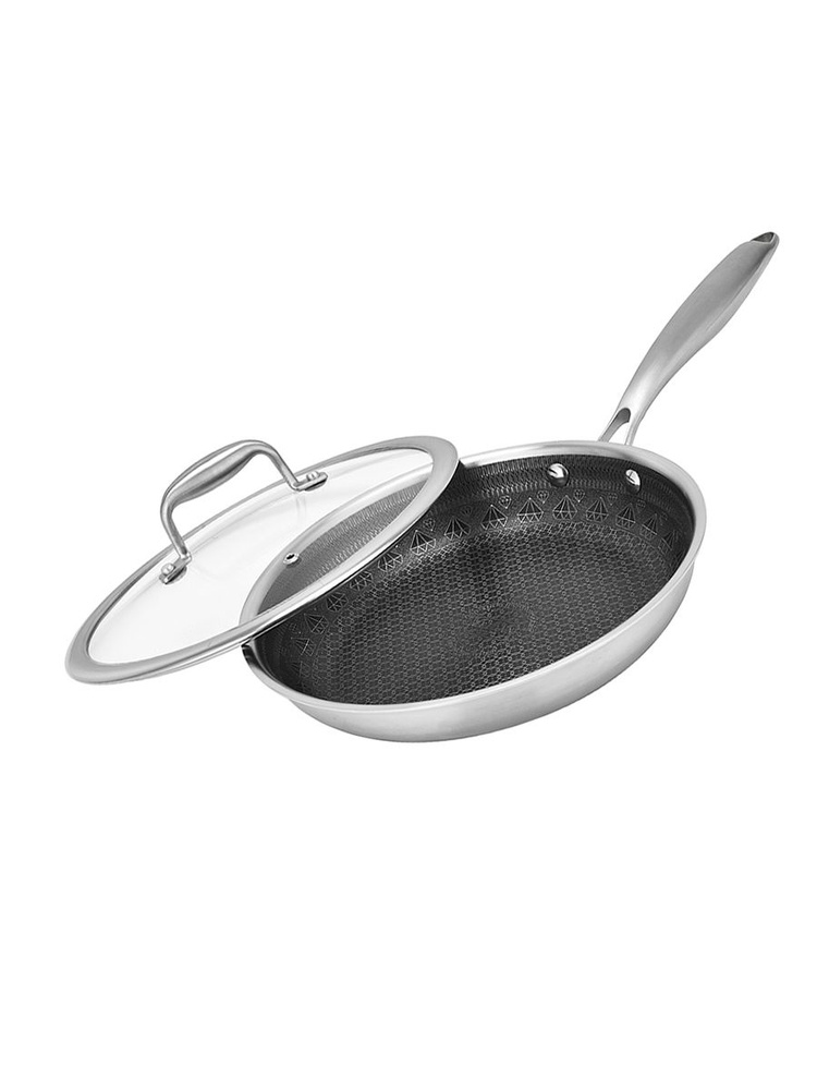 Сковорода с крышкой Zeidan d26x4.5 см