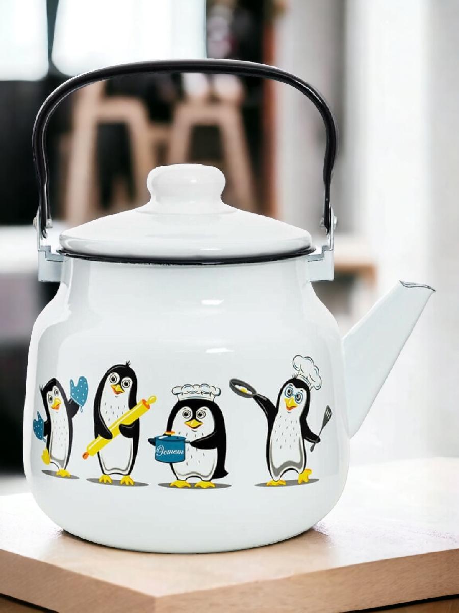 Чайник ЭТ-75102 Пингвины 3.5л *4