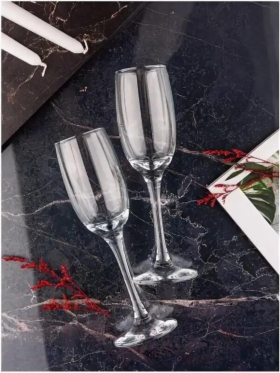 Набор бокалов для шампанского Resto, 6 штук., 180мл., 440419