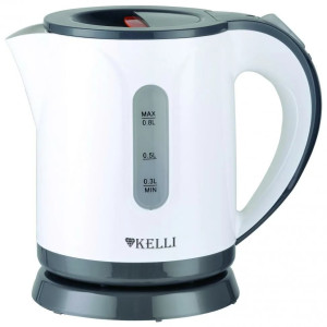 Пластиковый электрический чайник KELLI 0,8л. - KL-1466