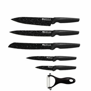 Набор ножей KELLI с мраморным покрытием (6 предметов) - KL-2033