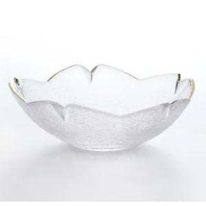 Варенница стекло с золотым ободком