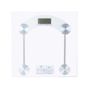 Напольные электроные весы со стеклянной квадратной платформой Vertex 180 кг 6004-VS *10*