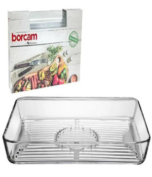 Форма жаропрочная прямоугольная Borcam 3800 мл, Grill 59554 GB