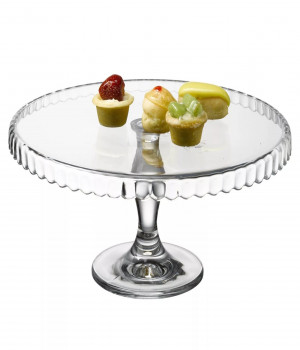 Блюдо на ножке бортиком вниз Patisserie, 28см.,  98259