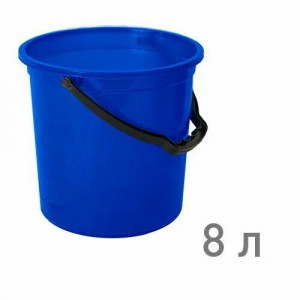 Ведро Тюльпан 6л (Голубой)