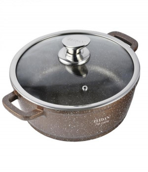 Жаровня со стеклянной крышкой – 3,0 л (d24 см)