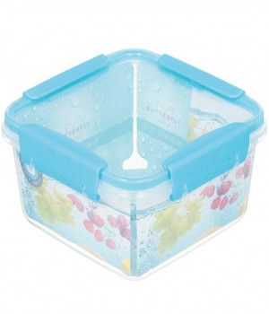 Контейнер д/продуктов Butterfly 1,2л Bright квадр. герметич. (8) С78406
