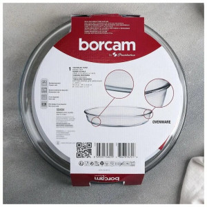 Форма жаропрочная круглая Borcam  2850 мл, 31,85см,   59484 SB