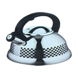 Чайник из нержавеющей стали со свистком Lider Stal, 3л., LD-2067