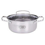 Кастрюля из нержавеющей стали Lider Stal, 1,5л.  LD-2030
