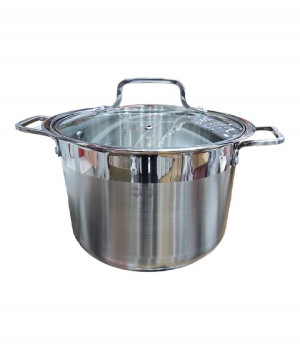 Кастрюля из нержавеющей стали Lider Stal,  14л.   LD-2039