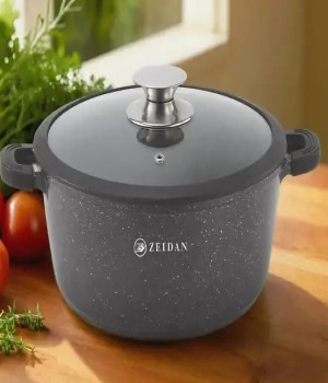 Кастрюля со стеклянной крышкой Zeidan – 5,0 л (d24 см),