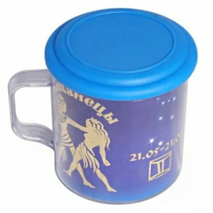 Термокружка Знаки зодиака 0,4л с крышкой С543К