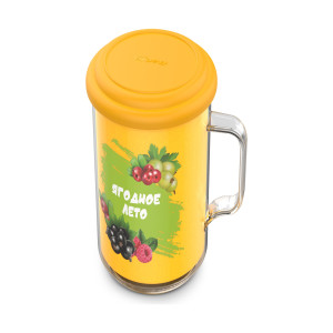 Термокружка Дача 0,4л с крышкой С555К