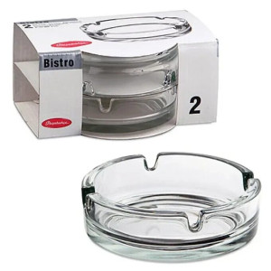 Bistro наб. 2-х пепельниц 10,7см/12/504 54036