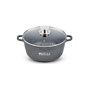 Кастрюля с мраморным покрытием 7,0л KL-4022-28 (1x4)