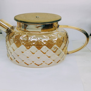 Стеклянный заварочный чайник (мозаика), 1400мл