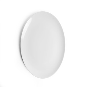 Тарелка обеденная (265мм) белая (Сфера)