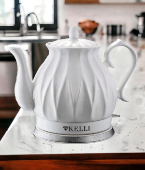 Чайник керамический KELLI, 2л.,   KL-1341Белый (1х6)