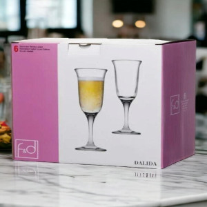 Набор бокалов для шампанского Dalida, 210мл. (6 штук)