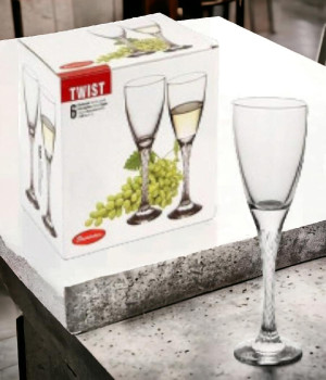 Twist набор 6-ти бокалов для вина объем 205мл. 44372