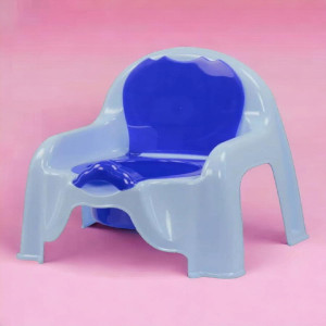 Горшок-стульчик (голубой)  - М1326