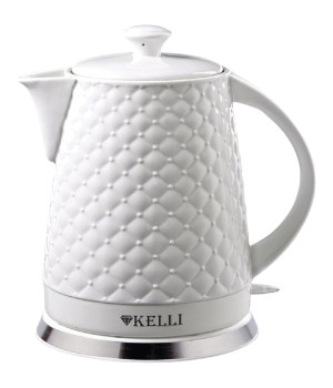 Чайник керамический KELLI,  1.8л KL-1340Белый (1х6)
