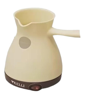 Кофеварка электрическая для кофе на 4 чашки - KELLI KL-1445Кремовый