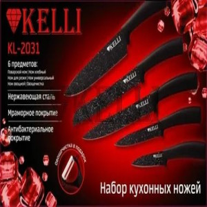 Набор ножей KELLI с мраморным покрытием (6 предметов) - KL-2031